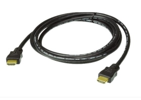 高速 HDMI 線材附乙太網路功能-2米