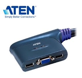 ATEN 2埠 USB KVM 多電腦切換器 (CS62U)