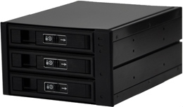 ELS 3.5"/2.5"*3 SATA/SAS 5.25*2多層模組-鋁內框