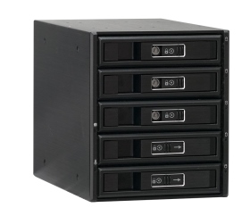 ELS 3.5"/2.5" *5 SATA/SAS 5.25*3多層模組-鋁內框