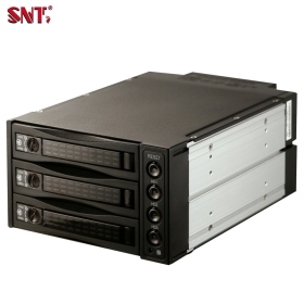 SNT3.5"/2.5" SAS/SATA 三槽硬碟抽取模組