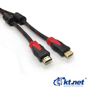 HDMI公對HDMI公1.4版10米 1080P雙織編網防干擾磁環影音訊號傳輸線-黑 HDMI公公 影音傳輸線/24K鍍金端子/鍍金接頭/防塵套/公對公/影音線/電視線/傳輸線/連接線/視頻線/延長線/螢幕線/電視線/投影機線/影音傳輸/10公尺/數位高畫質/雙磁環